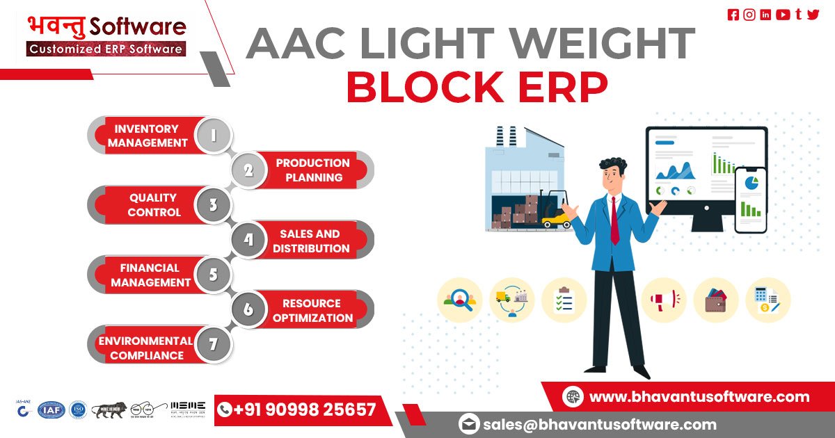 AAC Light Weight Block ERP Software in Odisha