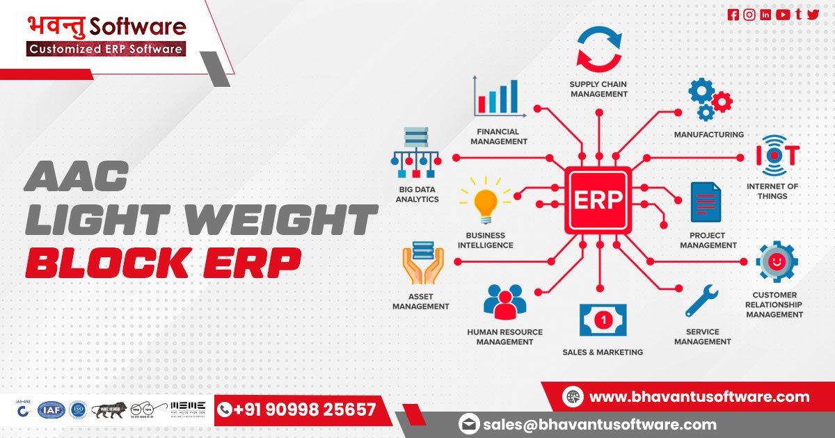 AAC Light Weight Block ERP Software in Delhi