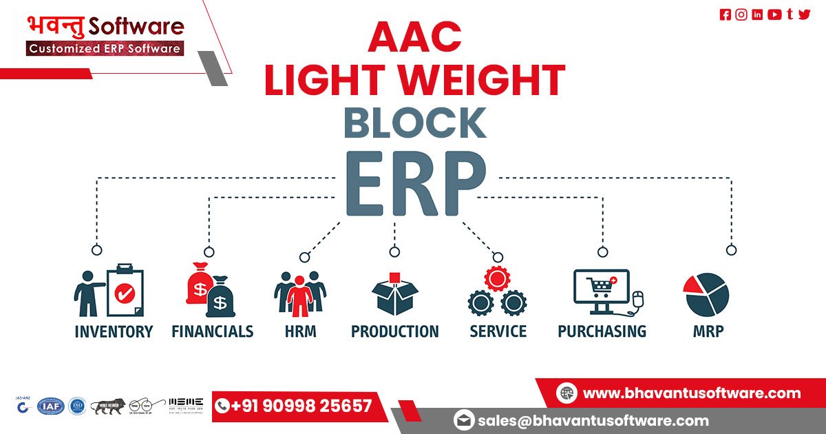 AAC Light Weight Block ERP Software in Rajasthan