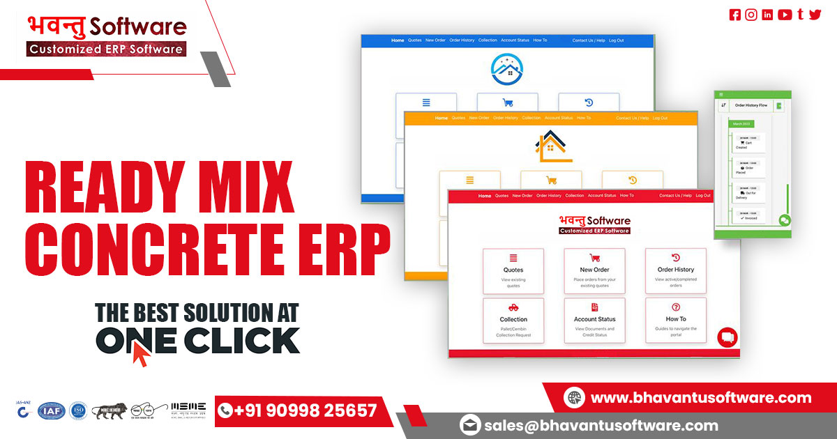 Ready Mix Concrete ERP Software in Punjab