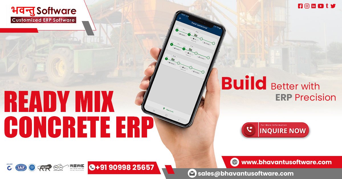 Ready Mix Concrete ERP Software in Goa