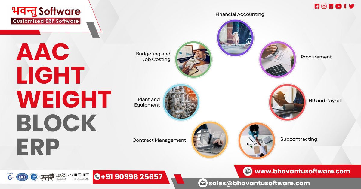 AAC Light Weight Block ERP Software in Punjab