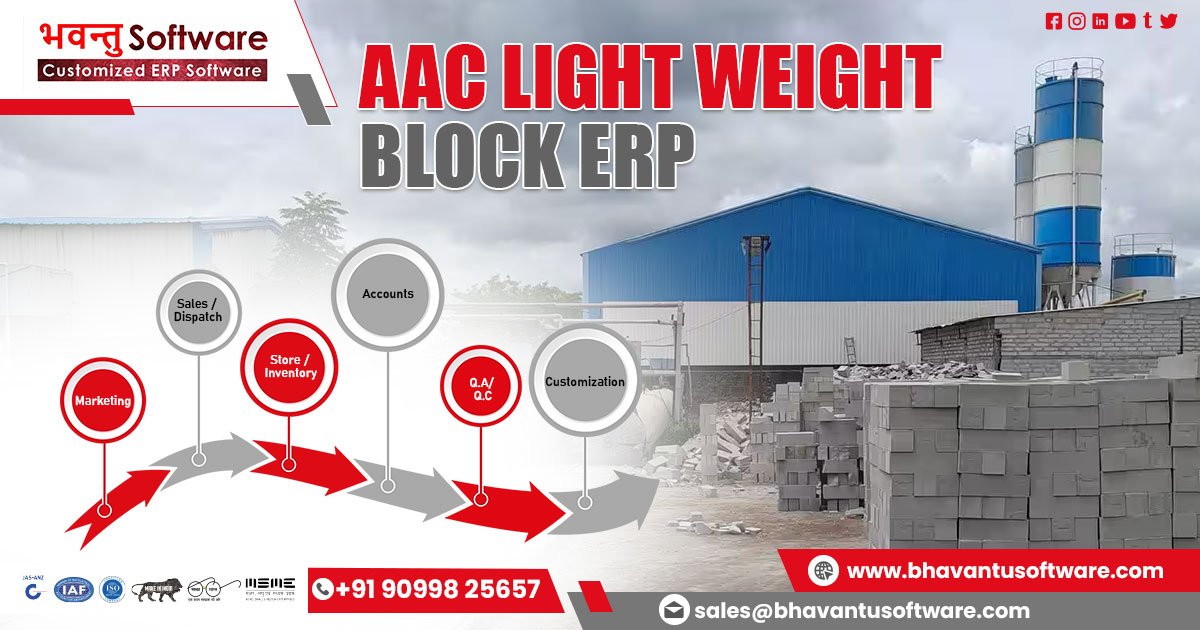 AAC Light Weight Block ERP in Jharkhand