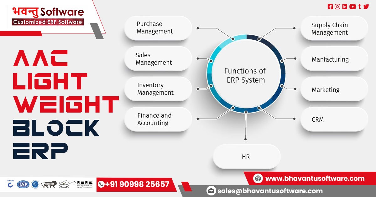 AAC Light Weight Block ERP Software Image