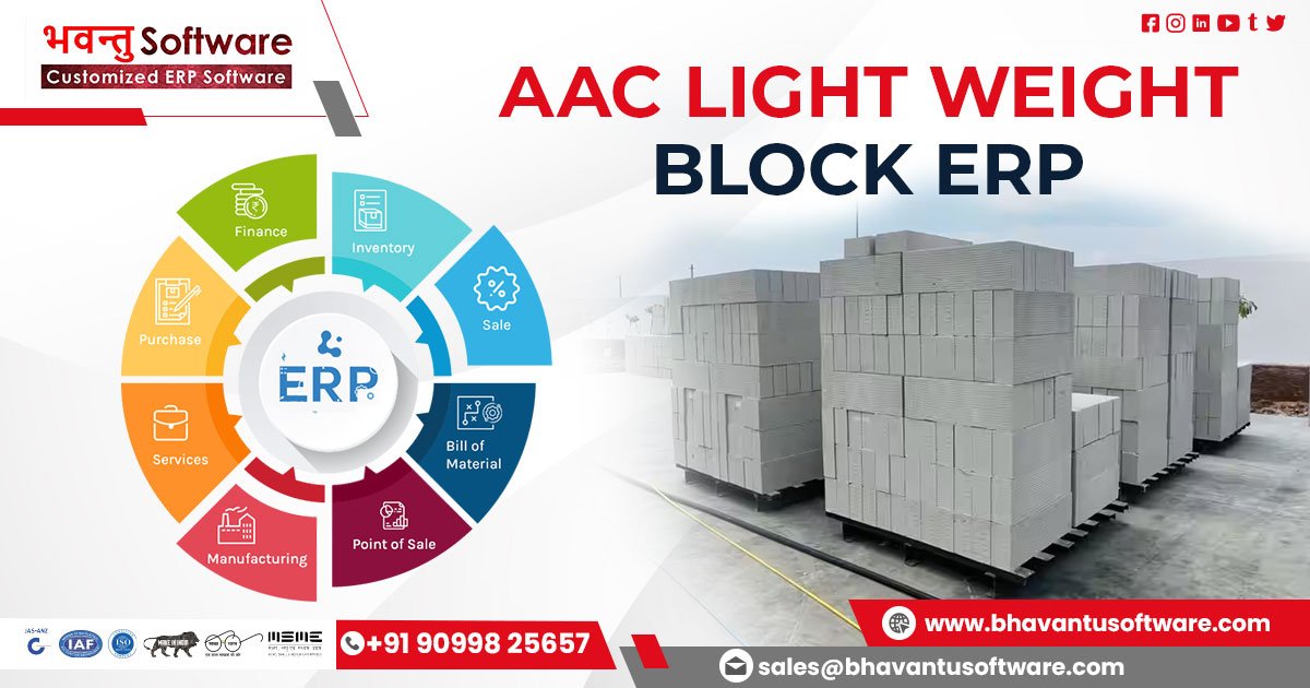 AAC Light Weight Block ERP Software in Telangana