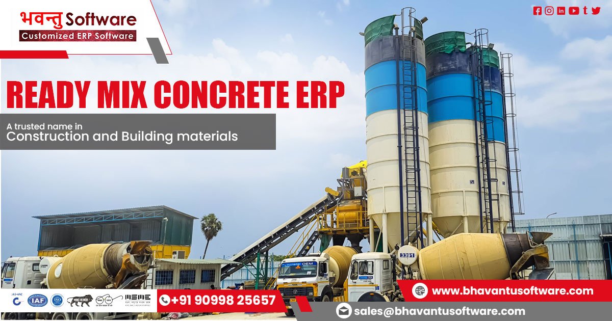 Ready Mix Concrete ERP Software in Indore