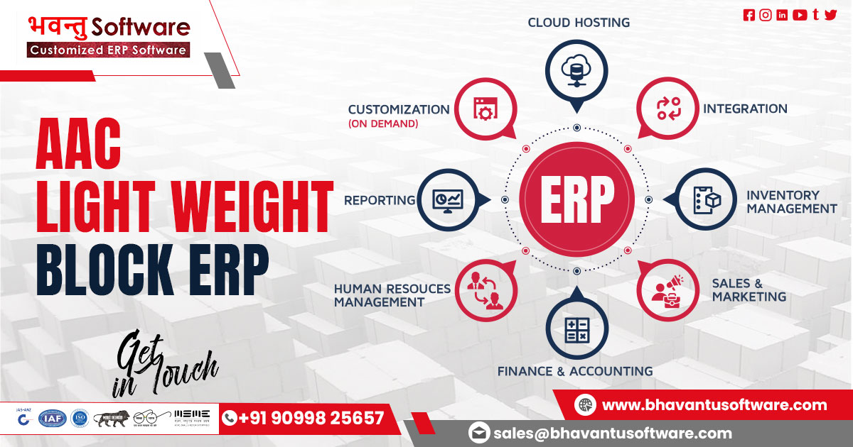 AAC Light Weight Block ERP Software in Bangalore