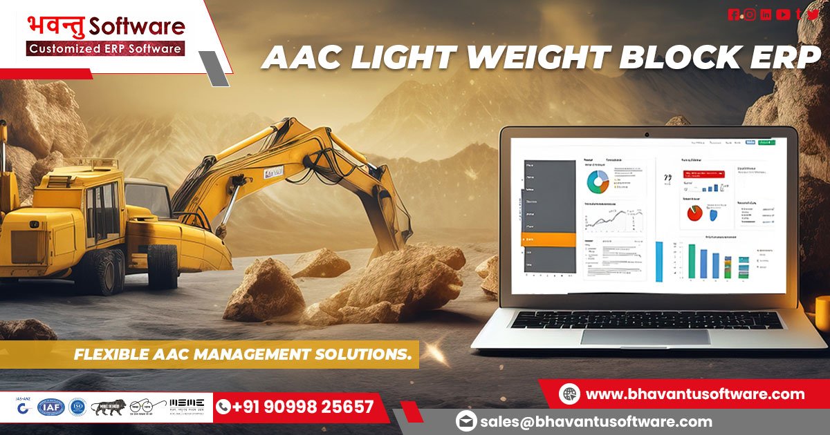 AAC Light Weight Block ERP Software in Ranchi