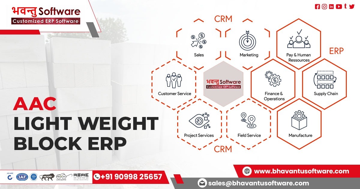 AAC Lightweight Block ERP Solutions in Andhra Pradesh