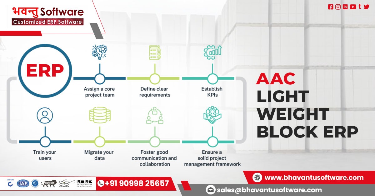 AAC Lightweight Block ERP Solutions in Gwalior