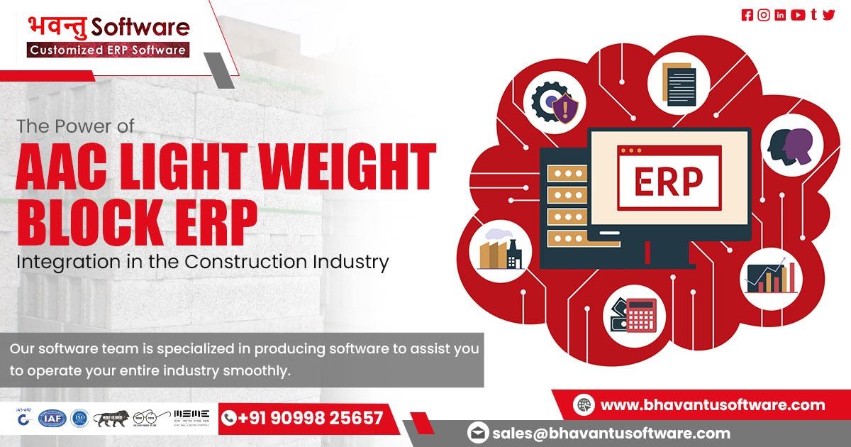 AAC Lightweight Block ERP Solution in Faridabad