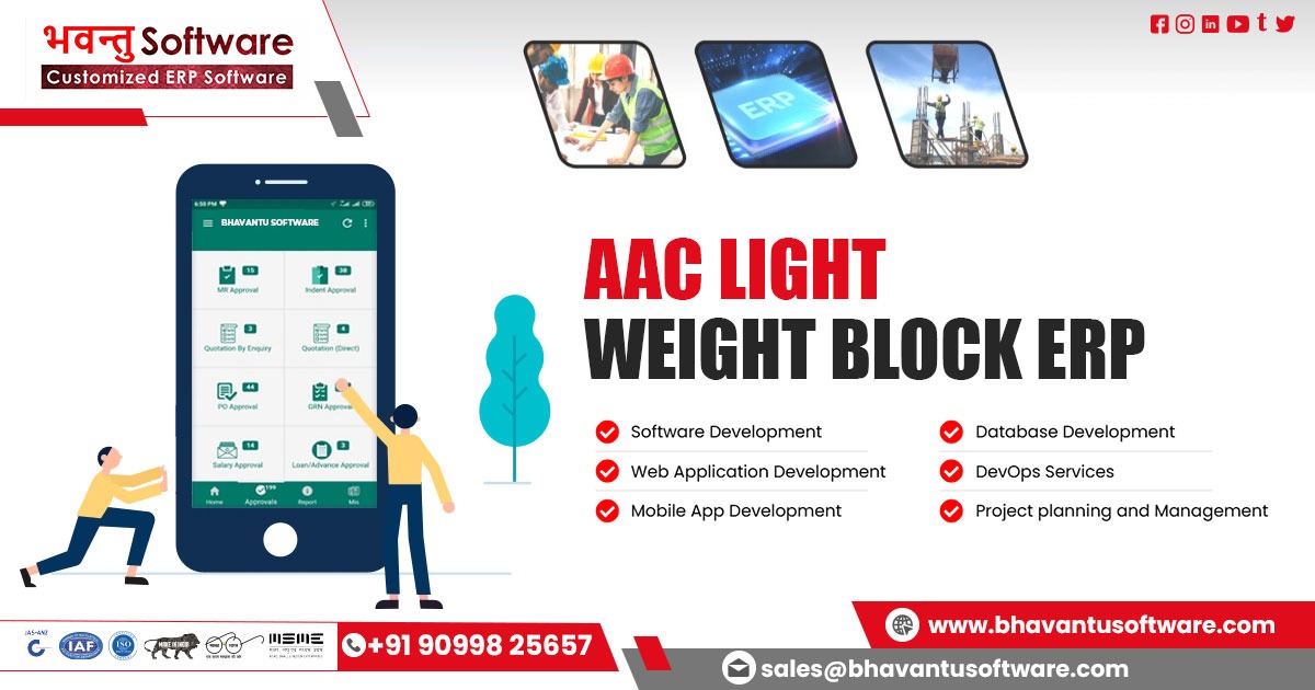 AAC Lightweight Block ERP Software in Gujarat