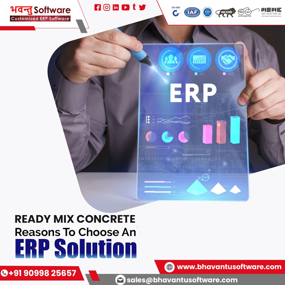 Ready Mix Concrete ERP Solution in Gwalior - Bhavantu Software