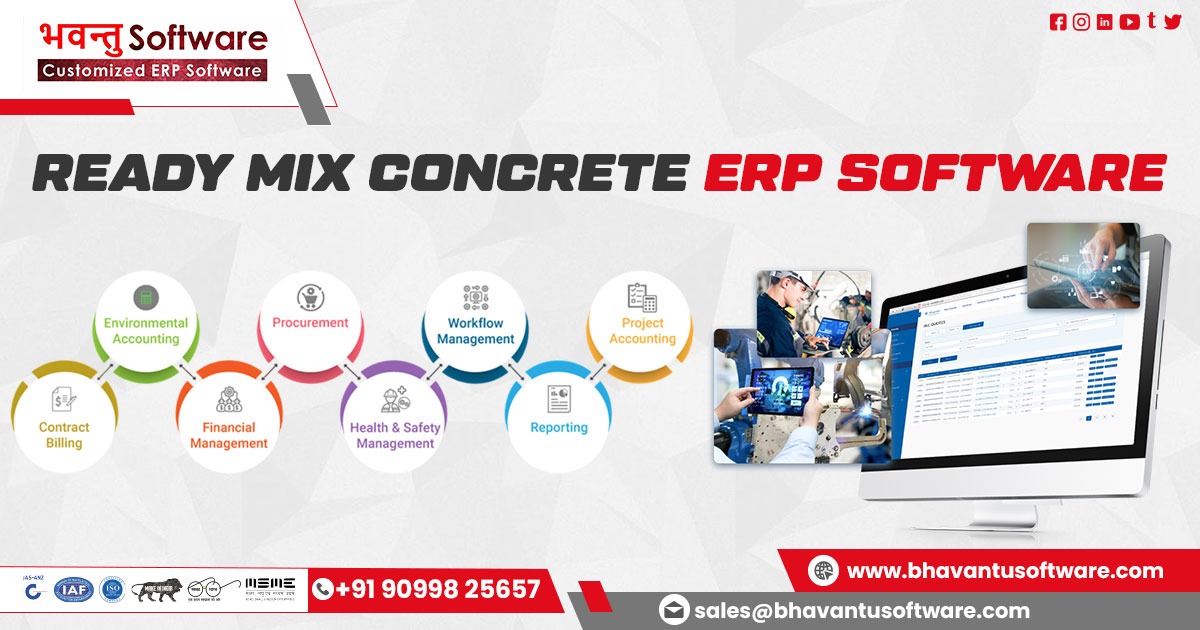 Ready Mix Concrete Plant ERP Software in Assam