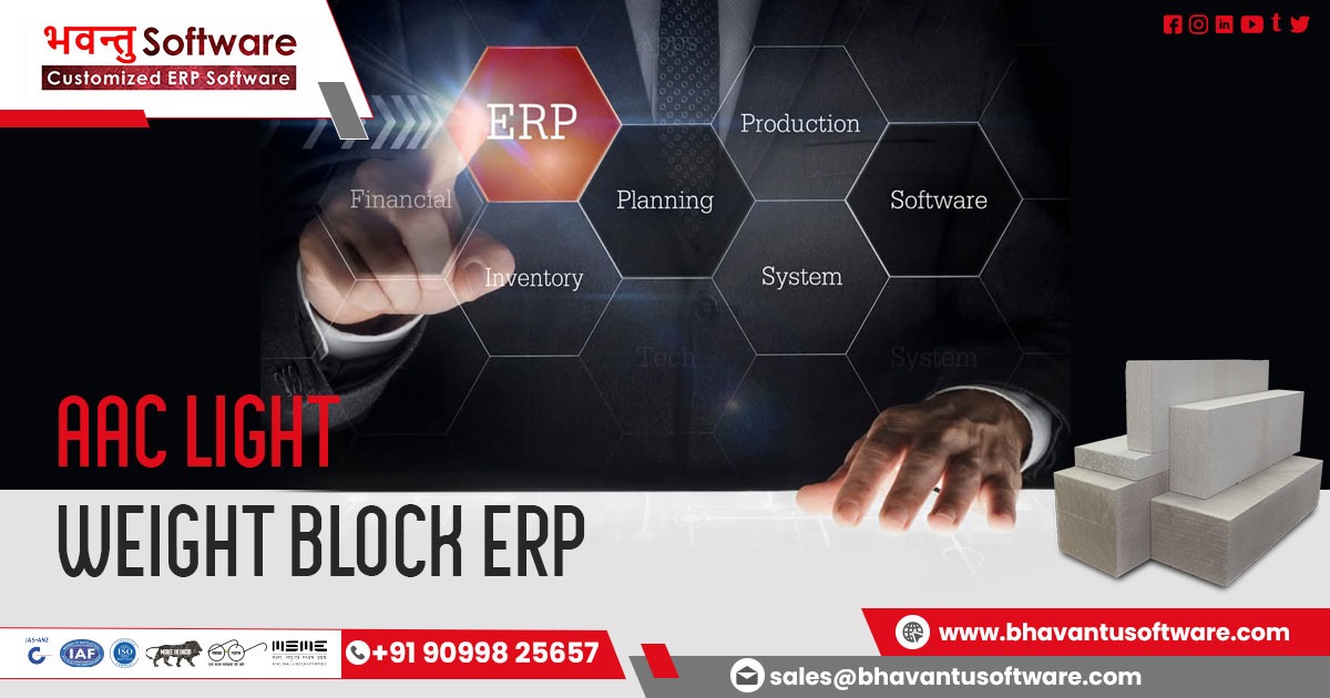 AAC Lightweight Block ERP Software in Bhilai