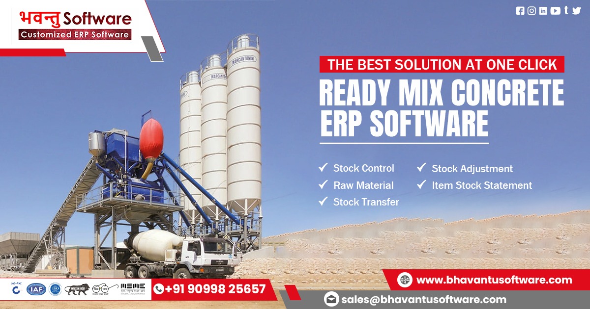 Ready Mix Concrete ERP Software in Sambalpur