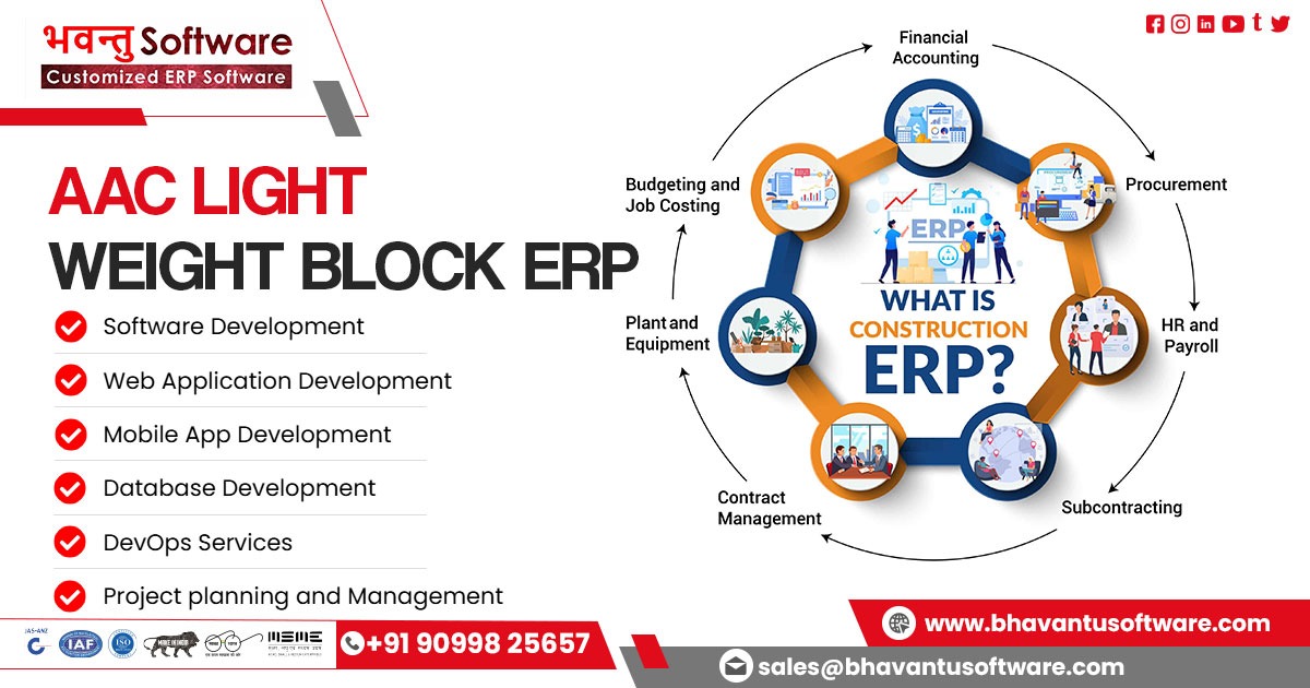 ERP software for AAC blocks in Chennai