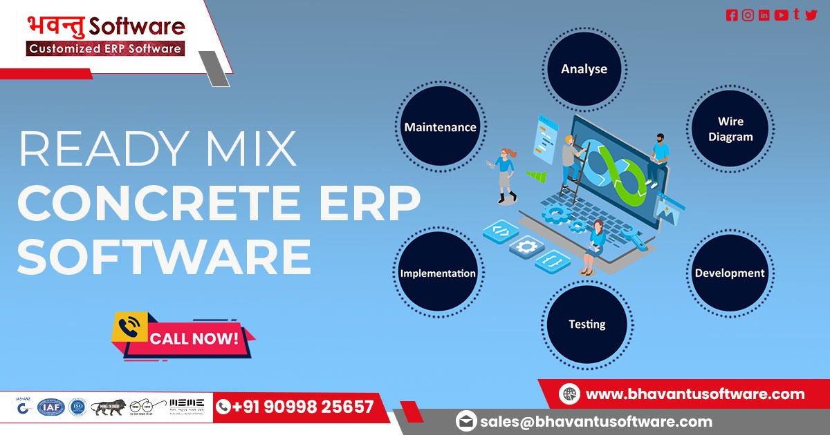 ERP Software for Concrete Ready Mix Industry in Bihar