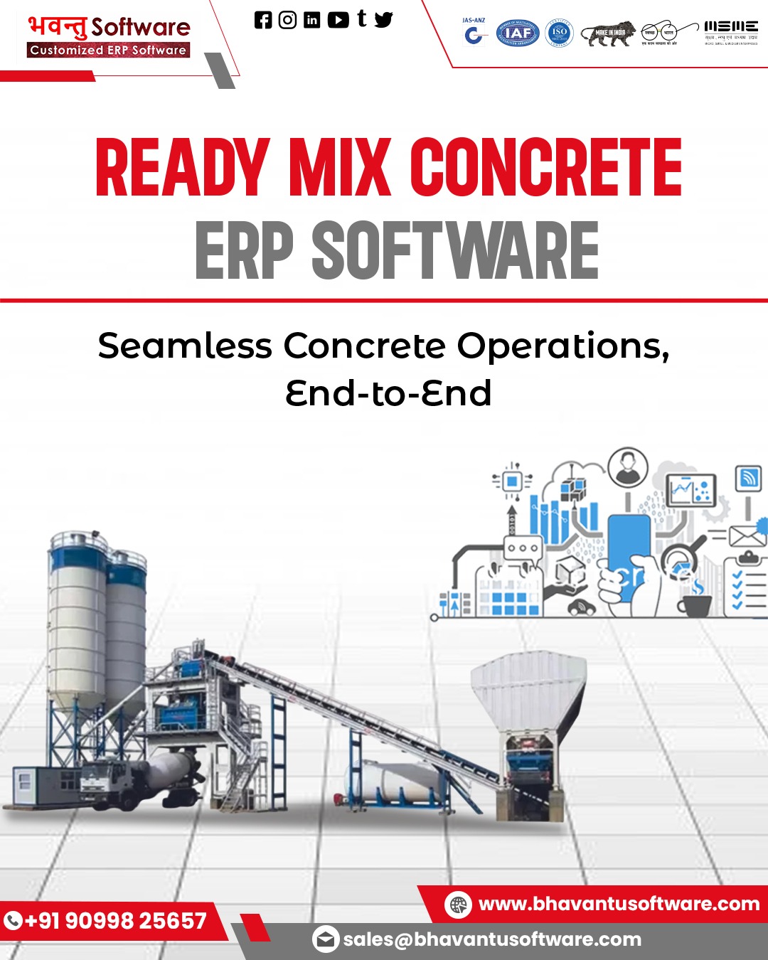 RMC ERP for Construction Companies in Gujarat - Bhavantu Software