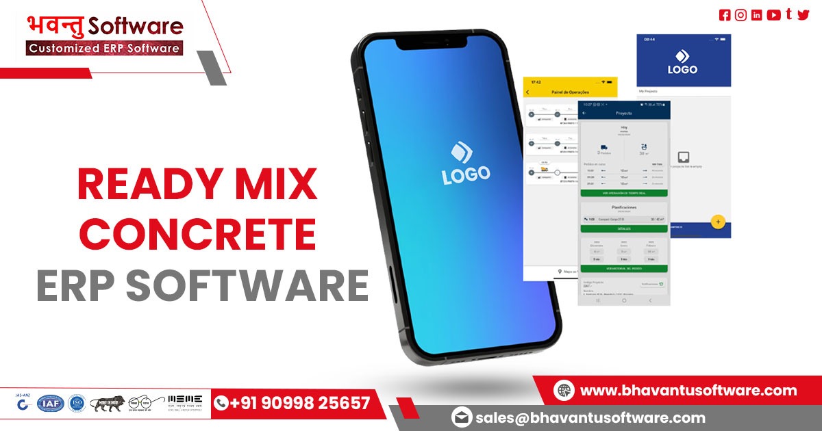 All-in-One ERP Software for Ready Mix Concrete Industry