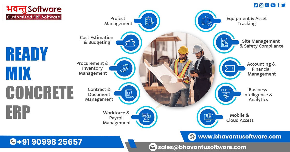 Best Ready Mix Concrete ERP Software for Efficient Plant Management