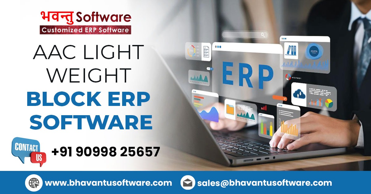 AAC Block Manufacturing ERP Software | Boost Productivity & Reduce Waste
