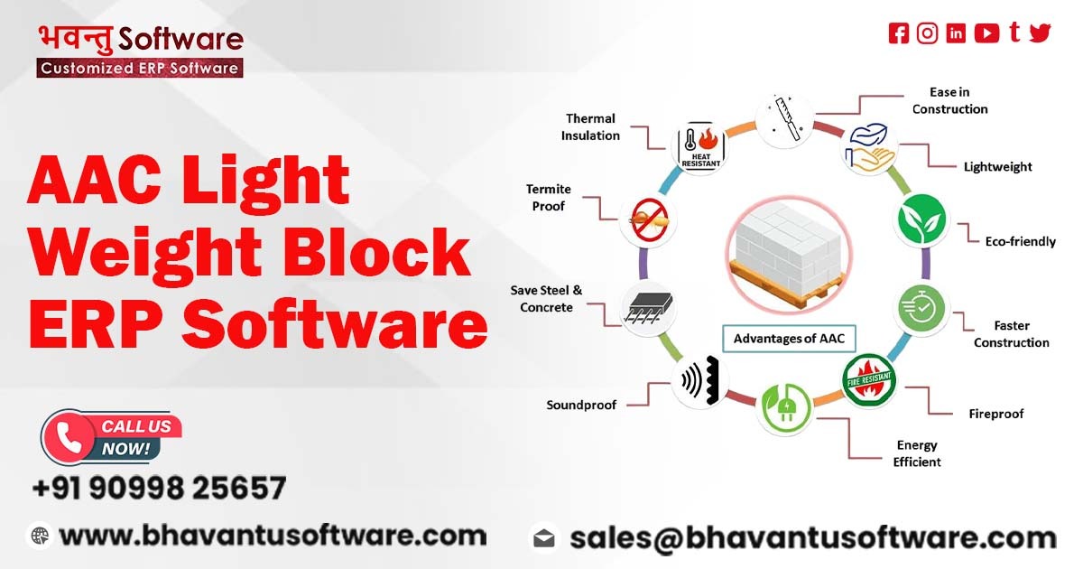 Advanced ERP System Built for AAC Block Industry Needs