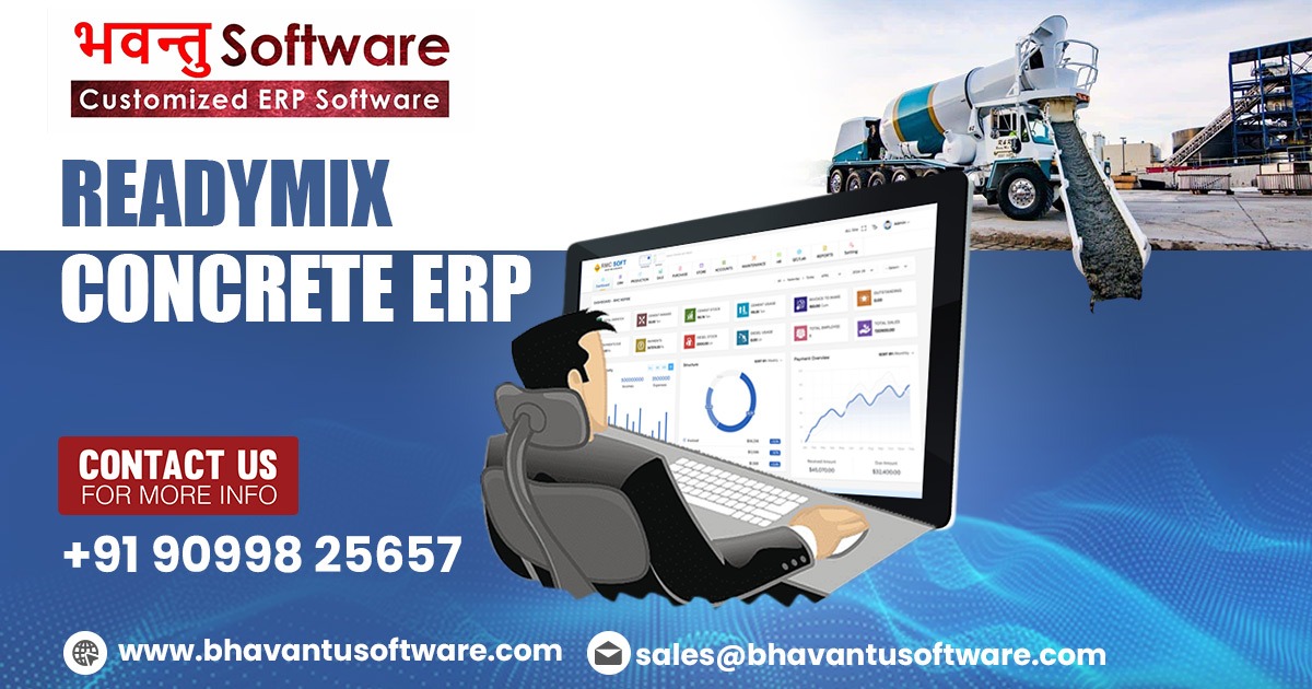 RMC ERP Software for Ready Mix Concrete Plant
