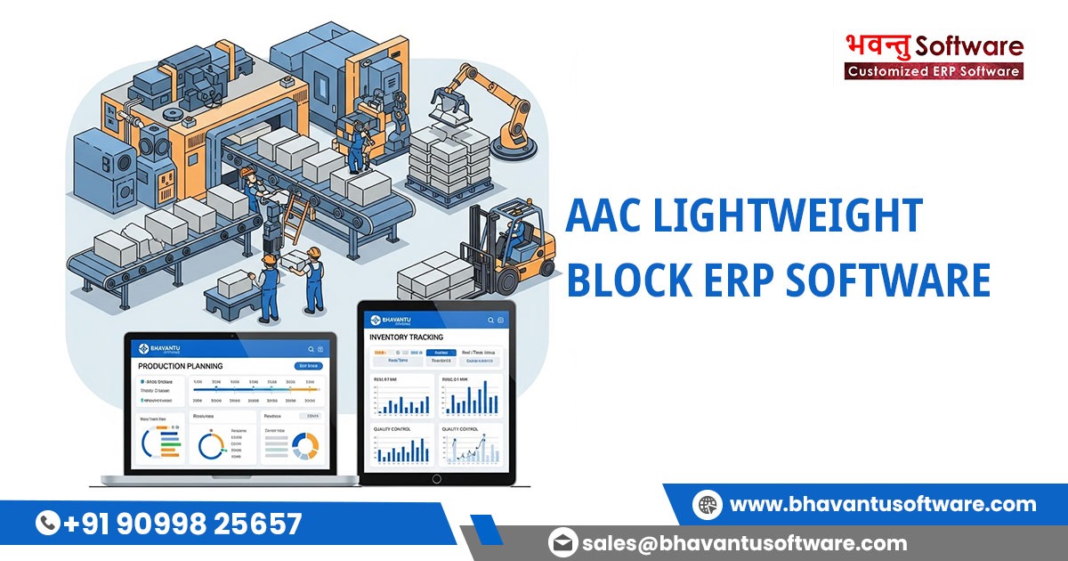 Best ERP Software for Lightweight Concrete Block