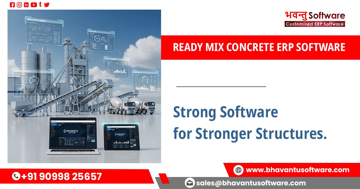ERP Software for Concrete Batching Plant