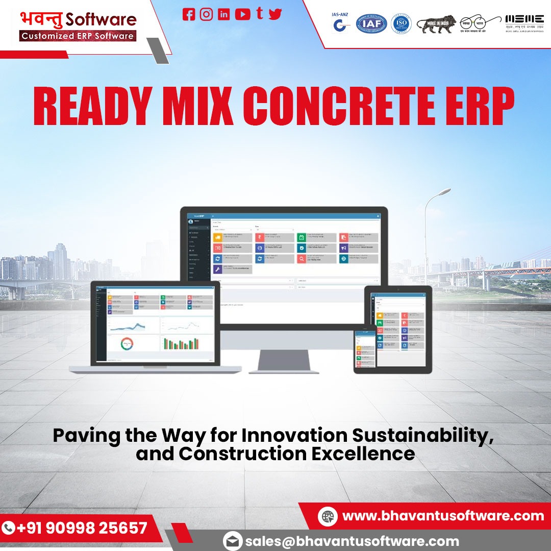 Ready Mix Concrete ERP Solution in Belagavi - Bhavantu Software