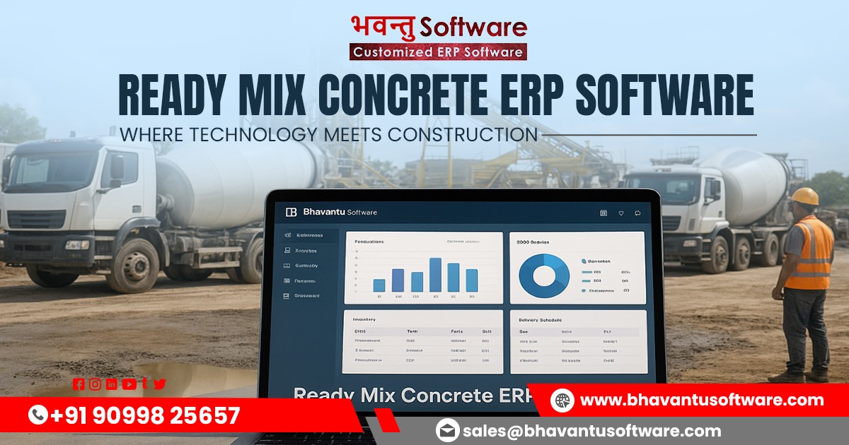 ERP Software for Ready Mix Industry in Maharashtra