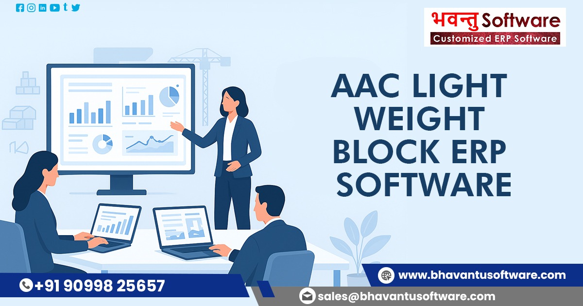How ERP Software Optimizes AAC Block Manufacturing in 2025