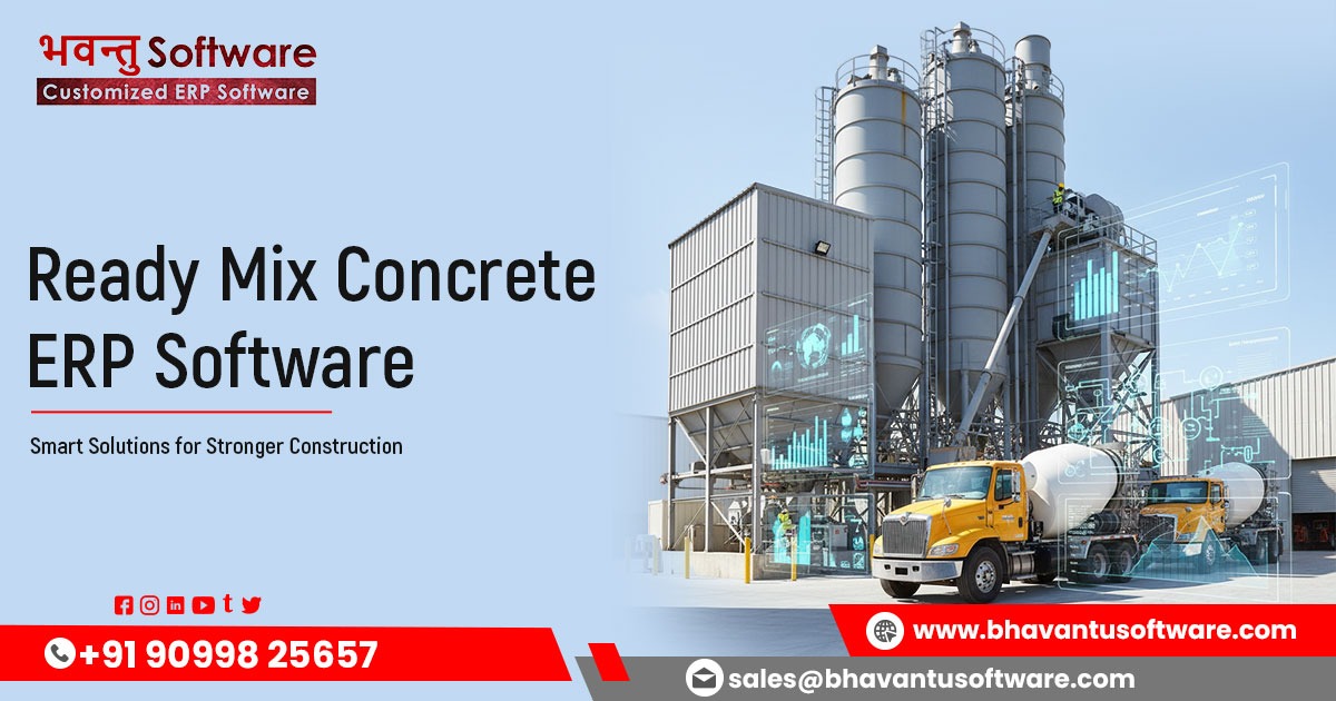 Top ERP Software for Ready Mix Concrete Industry