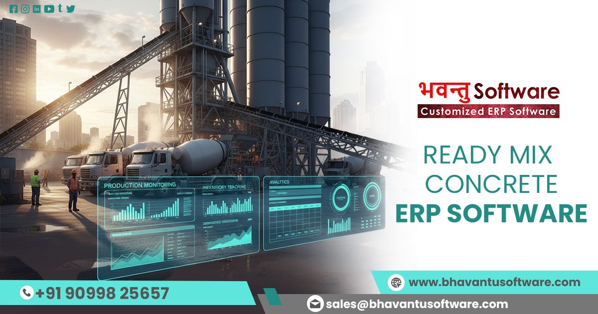 Boosting Ready Mix Concrete Efficiency with ERP Solutions