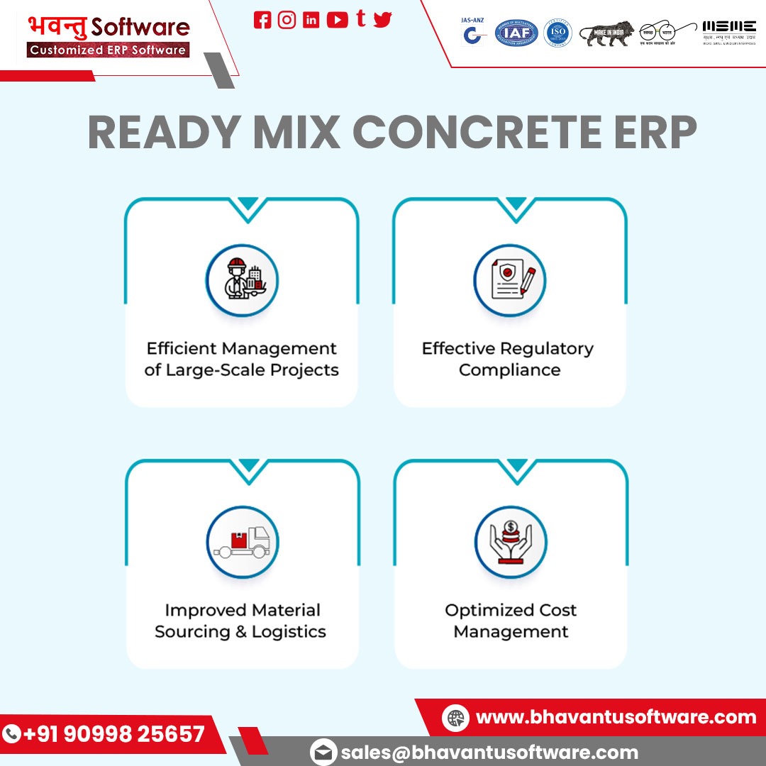 Ready Mix Concrete ERP Solution in Bhubaneswar - Bhavantu Software