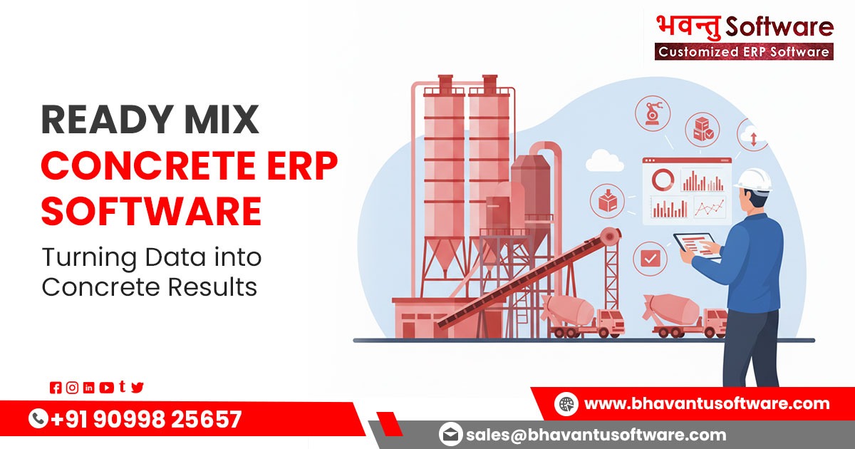 ERP for Ready Mix Concrete: Boost Productivity & Control