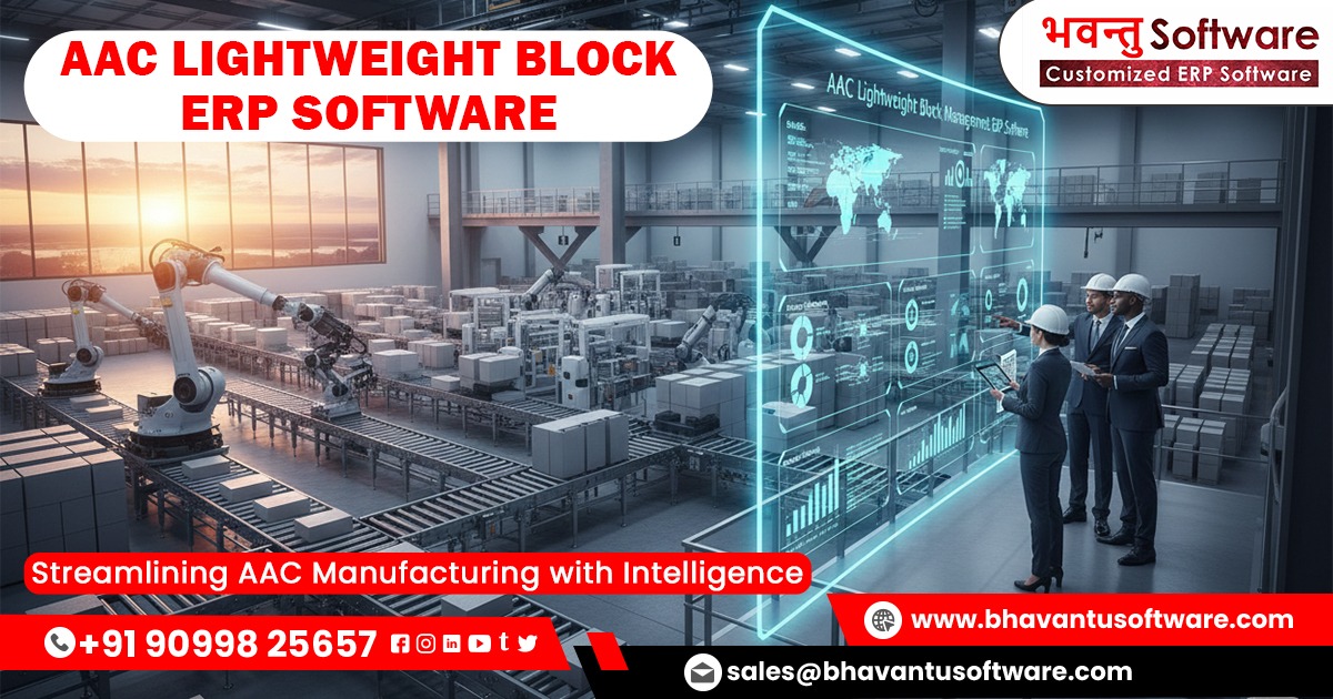 Boost Your AAC Block Manufacturing with Integrated ERP Solutions