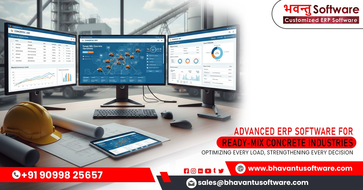 RMC Industry ERP Solutions: Improve Dispatch, Production and Logistics Efficiency