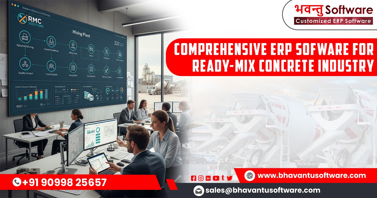 Best Ready-Mix Concrete (RMC) ERP Software in India