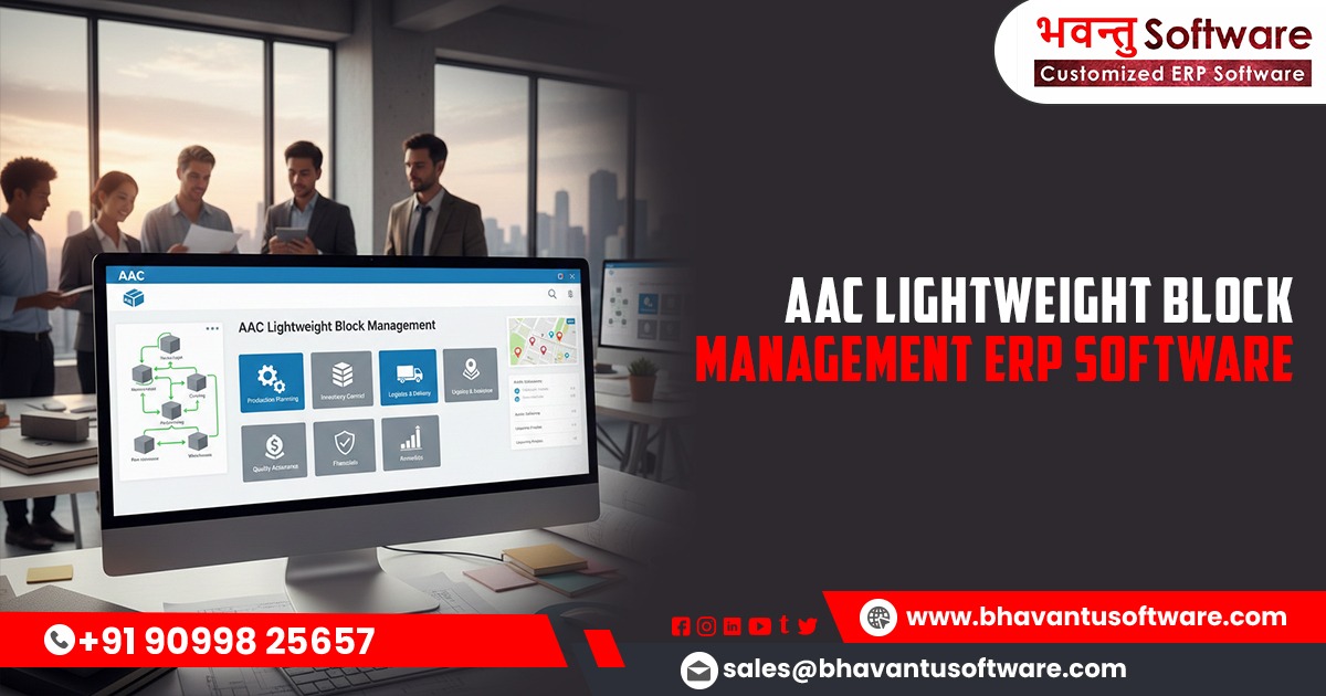 Cloud Based ERP Software for AAC Blocks Industry