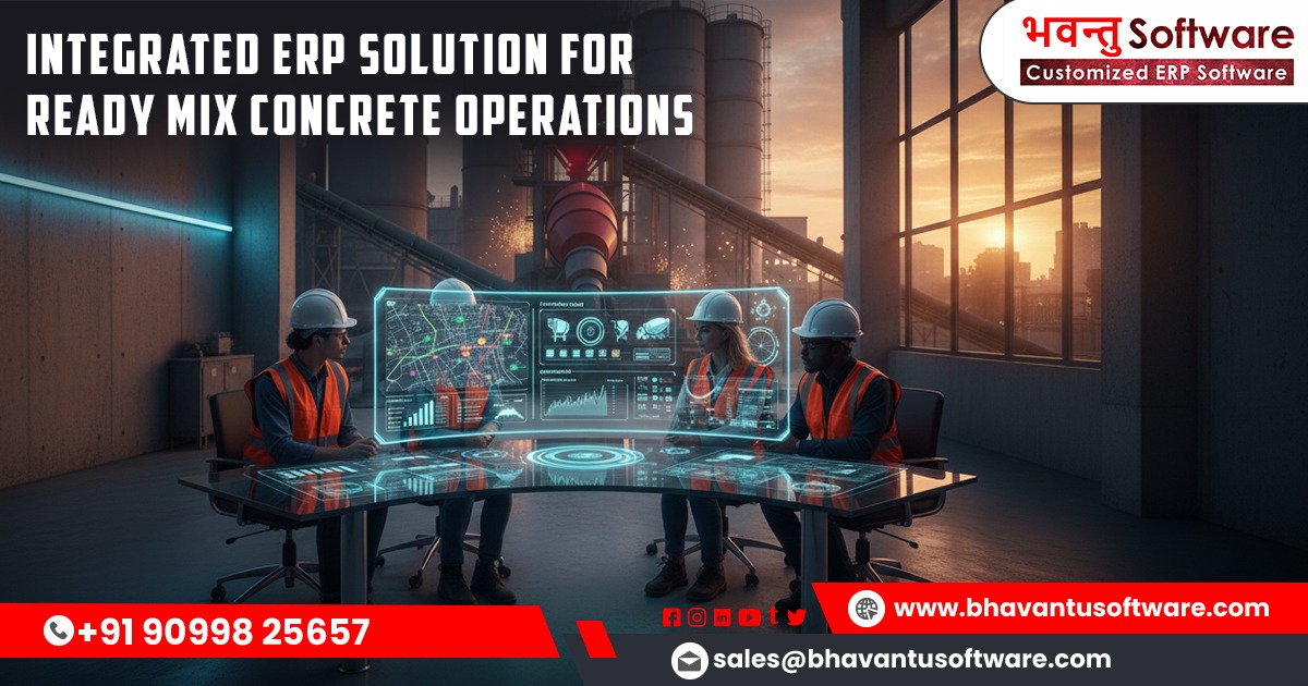 Cloud-based RMC ERP Software