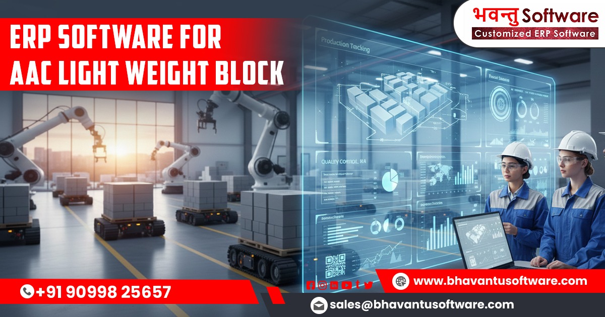 ERP Software for AAC Light Weight Block