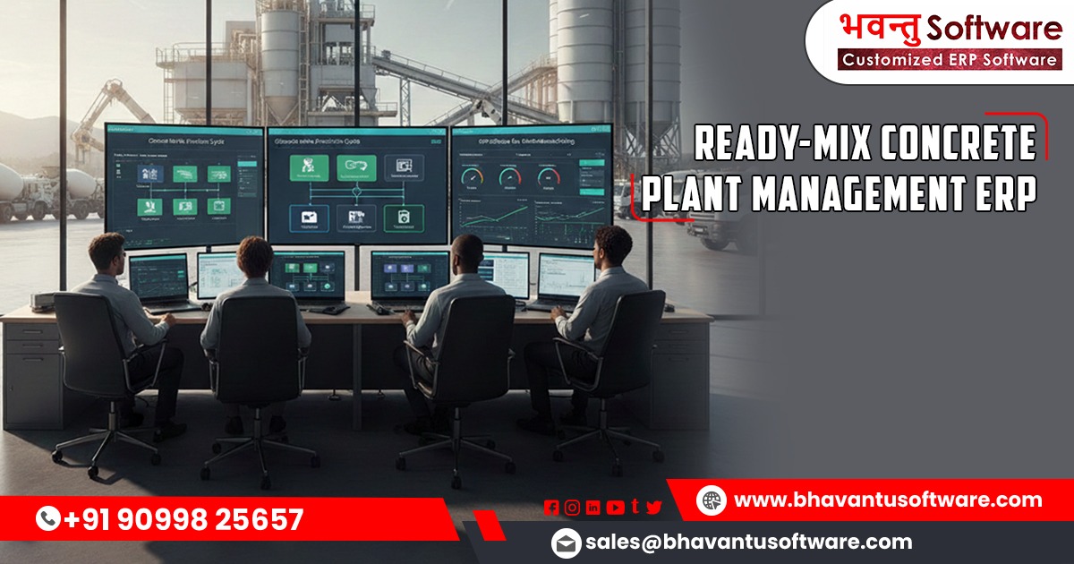 Bhavantu Ready Mix Concrete ERP Software