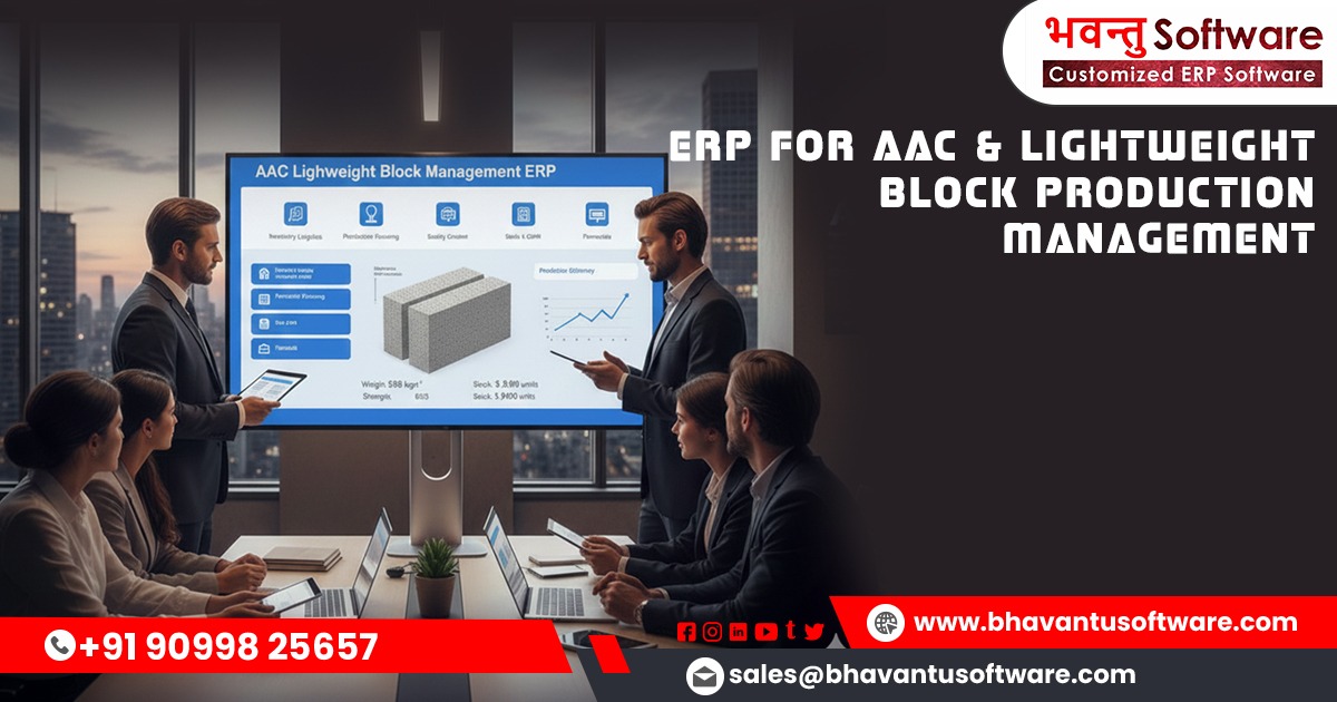 Boost AAC Block Business with ERP Software Solutions