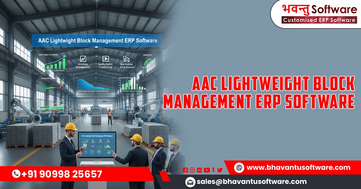 Boost Efficiency in AAC Block Business with ERP Software