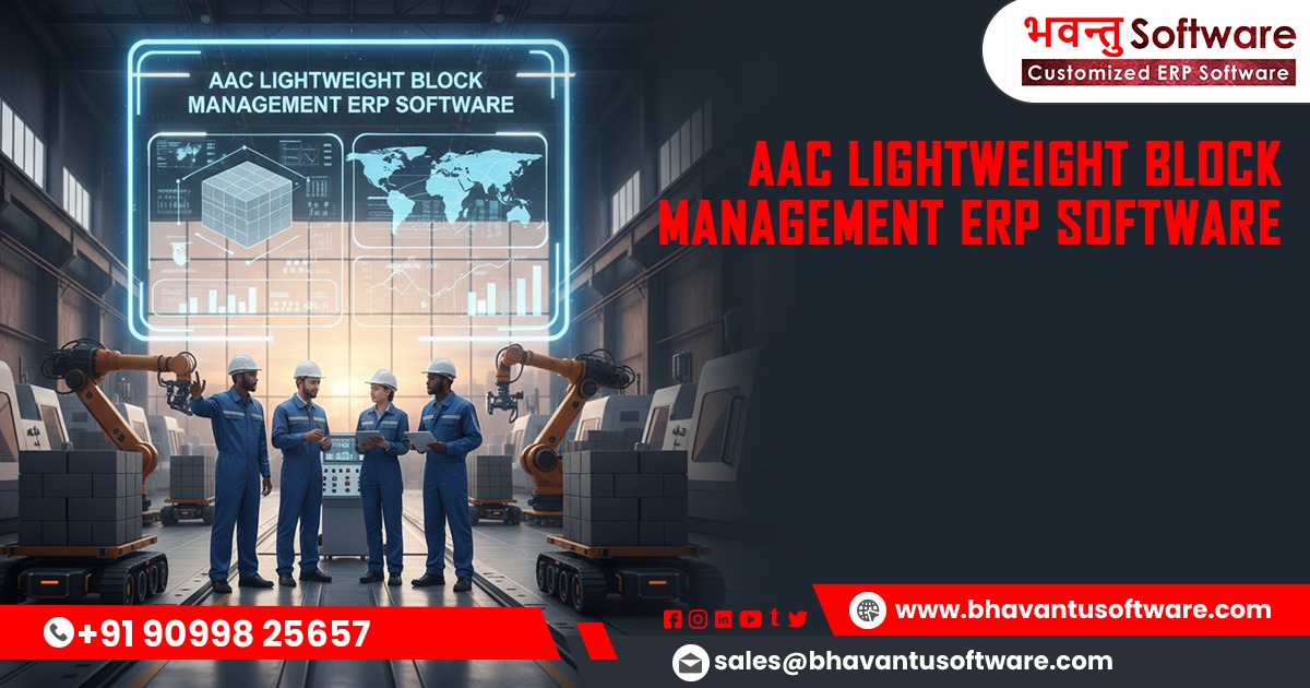 Best ERP Software for AAC Block Manufacturing Business in 2025