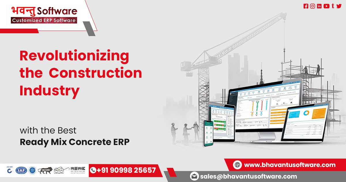 Ready Mix Concrete ERP Software by Bhavantu Software - Bhavantu Software