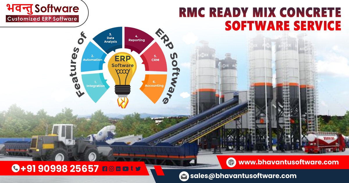 Complete RMC Software Service for Concrete Plant Management