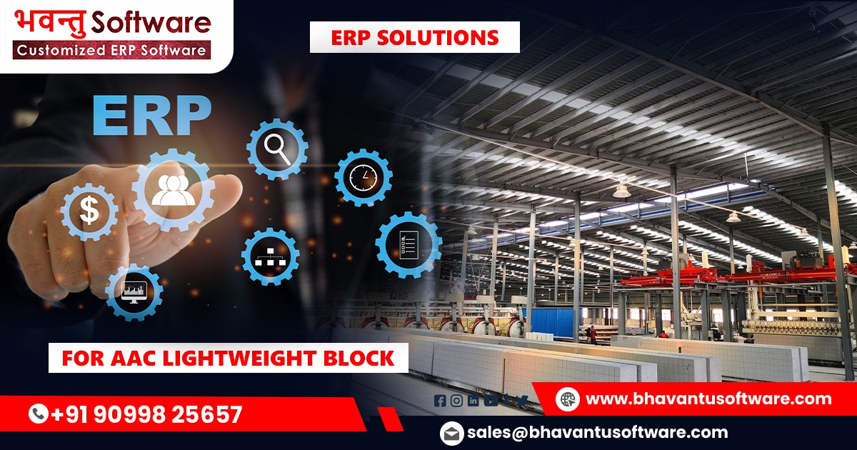 AAC Block ERP Software Services